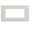 Aluminiumplatte Bticino Magic 4 Places OXIDAL 504/4A/X Aluminiumplatte Bticino Magic 4 Places OXIDAL 504/4A/X