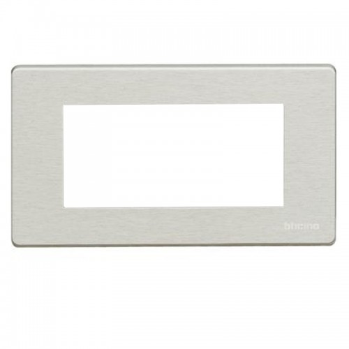 Aluminiumplatte Bticino Magic 4 Places OXIDAL 504/4A/X Aluminiumplatte Bticino Magic 4 Places OXIDAL 504/4A/X