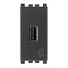 Steckernetzteil Vimar Arke USB 5V 1,5A 1 Modul dunkelgrau 19292 Steckernetzteil Vimar Arke USB 5V 1,5A 1 Modul dunkelgrau 19292