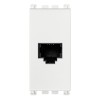 Vimar Arke Telefonbuchse RJ11 6/4 weiß 19320.B Vimar Arke Telefonbuchse RJ11 6/4 weiß 19320.B
