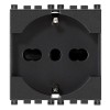 Vimar Arke Universal-Steckdose 10/16A 2P+E grau 19210 Vimar Arke Universal-Steckdose 10/16A 2P+E grau 19210