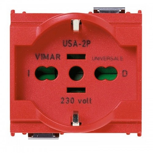 Vimar Idea schuko universal steckdose 16A rot 16210. Vimar Idea schuko universal steckdose 16A rot 16210.