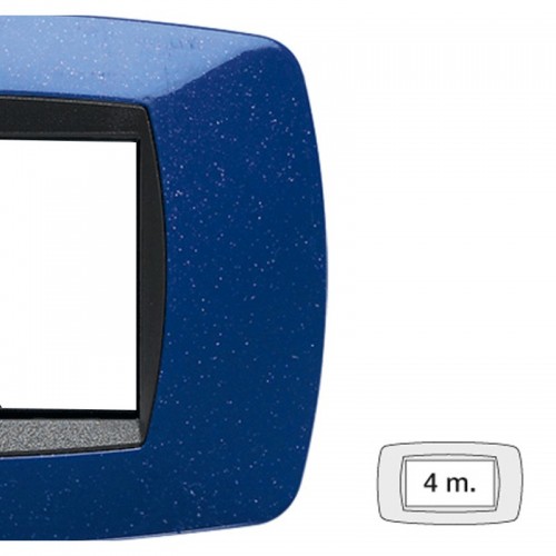 Master Modo Abdeckrahmen 4 Module blau vio 39TC364 Master Modo Abdeckrahmen 4 Module blau vio 39TC364