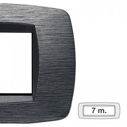 Master Modo Abdeckrahmen 7 Module satingrau 39TC517 Master Modo Abdeckrahmen 7 Module satingrau 39TC517