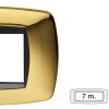 Master Modo Abdeckrahmen 7 Module Gold glänzend 39TC217 Master Modo Abdeckrahmen 7 Module Gold glänzend 39TC217