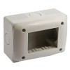 Master-Gehäuse IP40 3 Module für Modo und Mix 43303 Master-Gehäuse IP40 3 Module für Modo und Mix 43303