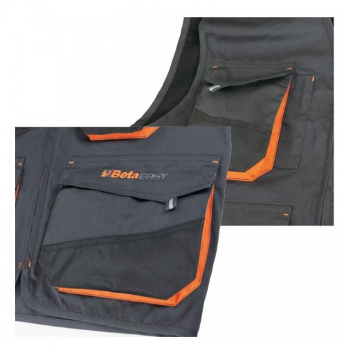 BM Westen für Elektriker TWILL 180gr EASY GREY TG L 078670803 BM Westen für Elektriker TWILL 180gr EASY GREY TG L 078670803
