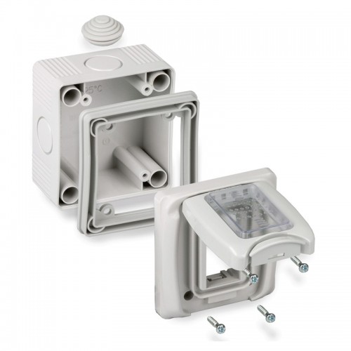 Master-Gehäuse IP55 1 Modul für Modo und Mix 43401 Master-Gehäuse IP55 1 Modul für Modo und Mix 43401