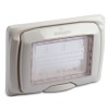 Wasserdichte Platte selbsttragende Abdeckung Master Mix IP55 Weiß 43603 Wasserdichte Platte selbsttragende Abdeckung Master Mix IP55 Weiß 43603