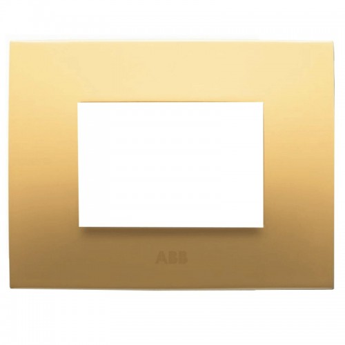 Abb Chiara Platte 3 Module gelb pastell 2CSK0311CH Abb Chiara Platte 3 Module gelb pastell 2CSK0311CH