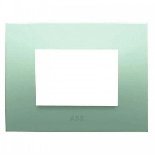 Abb Chiara Platte 3 Module grün pastell 2CSK0313CH Abb Chiara Platte 3 Module grün pastell 2CSK0313CH