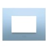 Abb Chiara Platte 3 Module hellblau pastell 2CSK0314CH Abb Chiara Platte 3 Module hellblau pastell 2CSK0314CH