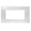 Platte 4 Module Urmet Simon Nea Edelstahl poliert 11804.IL Platte 4 Module Urmet Simon Nea Edelstahl poliert 11804.IL