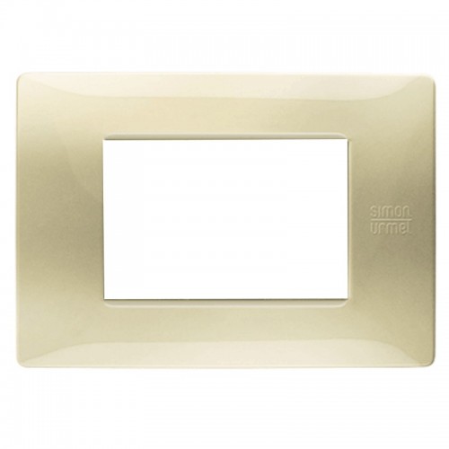 Platte 3 Module Urmet Simon Nea satiniert gold 11803.OS Platte 3 Module Urmet Simon Nea satiniert gold 11803.OS