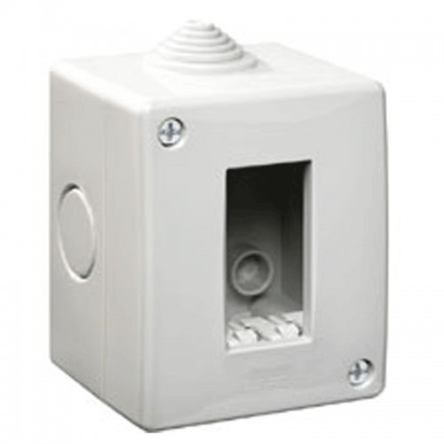 Aufputzdose Urmet Simon IP40 1 Modul grau 12401 Aufputzdose Urmet Simon IP40 1 Modul grau 12401