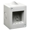 Aufputzdose Urmet Simon IP40 2 Module grau 12402 Aufputzdose Urmet Simon IP40 2 Module grau 12402