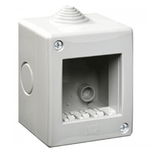 Aufputzdose Urmet Simon IP40 2 Module grau 12402 Aufputzdose Urmet Simon IP40 2 Module grau 12402
