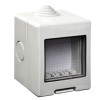 Aufputzdose Urmet Simon IP55 2 Module grau 12502 Aufputzdose Urmet Simon IP55 2 Module grau 12502
