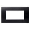 Simon Urmet Flexa-Platte 4 Module schwarz absolut 11804.NA Simon Urmet Flexa-Platte 4 Module schwarz absolut 11804.NA