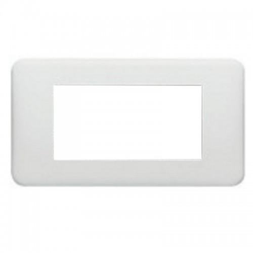 Legrand Platte Cross Serie 4 Plätze weiß 680544 Legrand Platte Cross Serie 4 Plätze weiß 680544