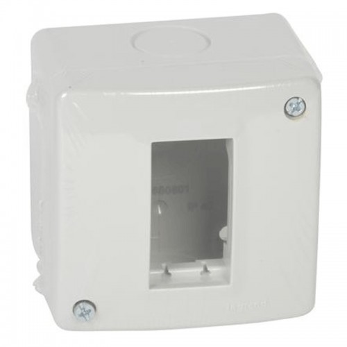 Legrand Wandaufbaugehäuse 1 Platz IP40 680601 Legrand Wandaufbaugehäuse 1 Platz IP40 680601
