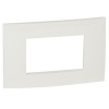 Legrand Platte Vela quadratisch weiß glänzend 3 Module 685641 Legrand Platte Vela quadratisch weiß glänzend 3 Module 685641