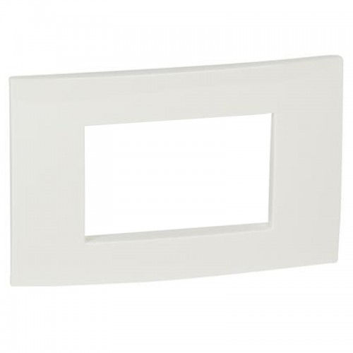 Legrand Platte Vela quadratisch weiß glänzend 3 Module 685641 Legrand Platte Vela quadratisch weiß glänzend 3 Module 685641