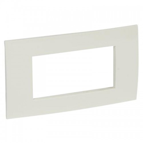 Legrand Platte Vela quadratisch weiß glänzend 4 Module 685642 Legrand Platte Vela quadratisch weiß glänzend 4 Module 685642
