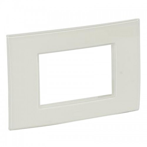 Legrand Platte Vela quadratisch weiß emailliert 3 Module 685716 Legrand Platte Vela quadratisch weiß emailliert 3 Module 685716