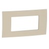 Legrand Platte Vela quadratisch elfenbeinfarben 4 Module 685801 Legrand Platte Vela quadratisch elfenbeinfarben 4 Module 685801