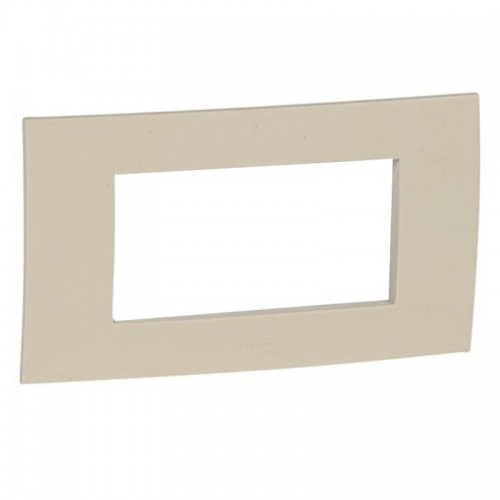 Legrand Platte Vela quadratisch elfenbeinfarben 4 Module 685801 Legrand Platte Vela quadratisch elfenbeinfarben 4 Module 685801