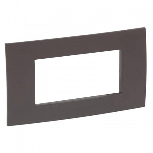 Legrand Platte Vela quadratisch Kakao 4 Module 685806 Legrand Platte Vela quadratisch Kakao 4 Module 685806