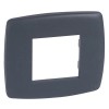 Legrand Vela Platte rund anthrazit 2 Module 685814 Legrand Vela Platte rund anthrazit 2 Module 685814