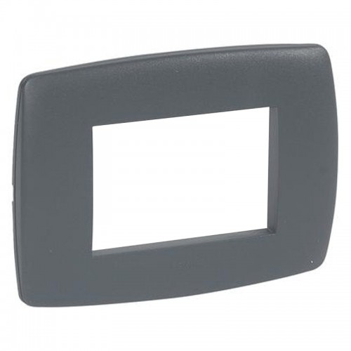 Legrand Vela Platte rund anthrazit 3 Module 685815 Legrand Vela Platte rund anthrazit 3 Module 685815