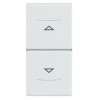 Doppeltaster Legrand Vela weiß 687015
