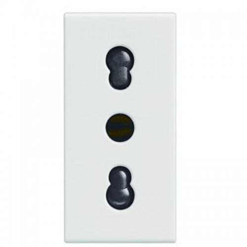 Legrand Vela Steckdose weiß 10/16A zweiseitig 687080 Legrand Vela Steckdose weiß 10/16A zweiseitig 687080