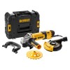 DeWALT 125mm Winkelschleifer mit Diamanttopf und Kappe DWE4257KTQS DeWALT 125mm Winkelschleifer mit Diamanttopf und Kappe DWE4257KTQS