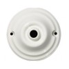 Rosette Gambarelli aus porzellan, glatt, durchmesser 80mm 01600 Rosette Gambarelli aus porzellan, glatt, durchmesser 80mm 01600