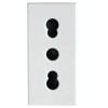 Bocchiotti bivalente Steckdose 2P+E 10/16A 250V 02808 Bocchiotti bivalente Steckdose 2P+E 10/16A 250V 02808