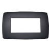 Legrand Vela Platte rund anthrazit 4 Module 685816 Legrand Vela Platte rund anthrazit 4 Module 685816