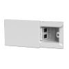 4Box Hide 3 Module Versenkbare Steckdose mit zwei RJ45 LAN Netzwerkbuchsen weiß 4B.01.004 4Box Hide 3 Module Versenkbare Steckdose mit zwei RJ45 LAN Netzwerkbuchsen weiß 4B.01.004