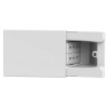 4Box Hide 3 Module Versenkbare Steckdose verschiebbar mit zwei zweipoligen Buchsen weiß 4B.01.014 4Box Hide 3 Module Versenkbare Steckdose verschiebbar mit zwei zweipoligen Buchsen weiß 4B.01.014