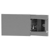 4Box Hide 3 Module Versenkbare Steckdose verschiebbar mit einer zweipoligen Steckdose und Tv/Sat-Steckdose grau Tekno 4B.02.008 4Box Hide 3 Module Versenkbare Steckdose verschiebbar mit einer zweipoligen Steckdose und Tv/Sat-Steckdose grau Tekno 4B.02.008