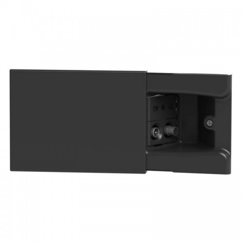 4Box Hide 3 Module Schiebesockel mit einer zweipoligen Steckdose und Tv/Sat-Buchse dunkelgrau 4Box Hide 3 Module Schiebesockel mit einer zweipoligen Steckdose und Tv/Sat-Buchse dunkelgrau