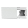 4Box Hide Rahmen für 3-Modul Unterputzdose weiß 4B.01.000 4Box Hide Rahmen für 3-Modul Unterputzdose weiß 4B.01.000