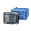 4Box WIDE IP55 RAL7035 Schuko-Steckdose mit Schuko und bivalent 4B.W.RAL.015 4Box WIDE IP55 RAL7035 Schuko-Steckdose mit Schuko und bivalent 4B.W.RAL.015