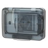 4Box WIDE IP55 RAL7035 Schuko-Steckdose mit Schuko und bivalent 4B.W.RAL.015 4Box WIDE IP55 RAL7035 Schuko-Steckdose mit Schuko und bivalent 4B.W.RAL.015