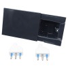 4Box Hide 3 Module Versenkbare Steckdose verschiebbar mit Universal-Steckdose dunkelgrau 4B.03.H21 4Box Hide 3 Module Versenkbare Steckdose verschiebbar mit Universal-Steckdose dunkelgrau 4B.03.H21