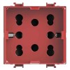 4Box SIDE Schuko Steckdose für Bticino Matix Rot 2 Module 4B.AMR.H21 4Box SIDE Schuko Steckdose für Bticino Matix Rot 2 Module 4B.AMR.H21