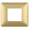 Bticino Matix Abdeckrahmen 2 Module Farbe Gold AM4802MGL Bticino Matix Abdeckrahmen 2 Module Farbe Gold AM4802MGL